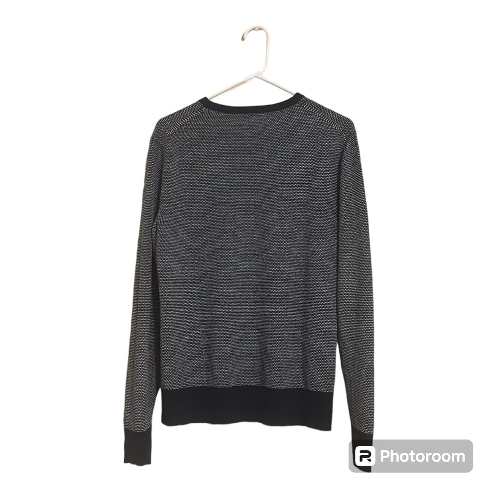 OLD NAVY Navy Blue Men’s Sweater Sz Medium - Picture 4 of 6